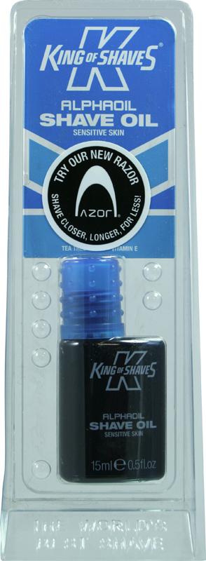 KING OF SHAVES shaving oil sensitive 15ml