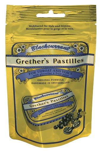 GRETHER'S fruit pastilles blackcurrant  100g