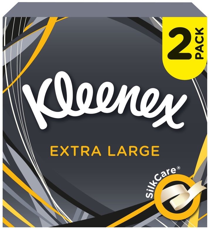 KLEENEX extra large tissues  2x44