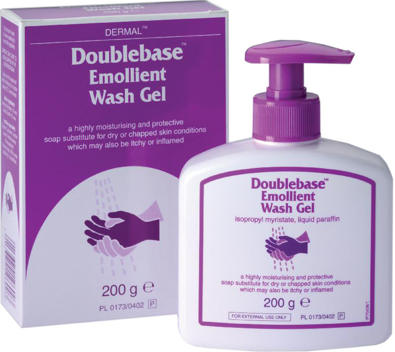 DOUBLEBASE emollient wash gel 15% w/w/15% w/w 200g