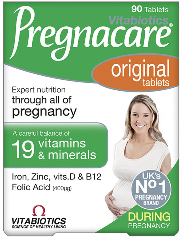 PREGNACARE tablets 400mcg  90