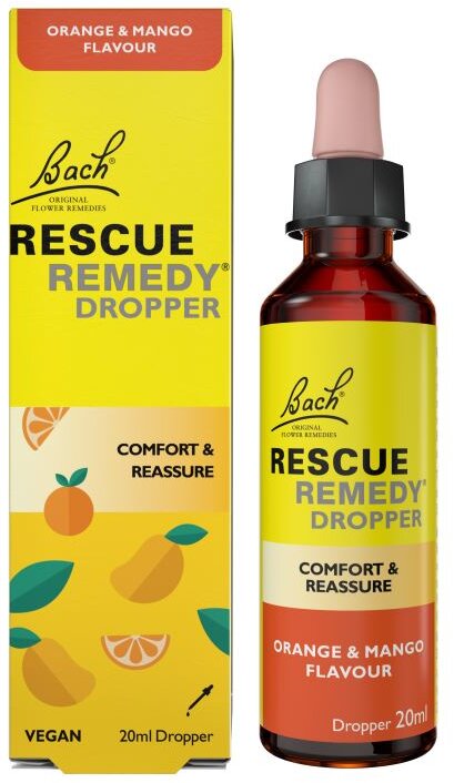 RESCUE REMEDY orange & mango dropper 20ml