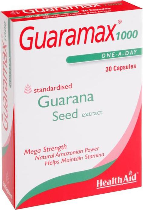HEALTHAID lifestyle range capsules guaramax 1000mg  30