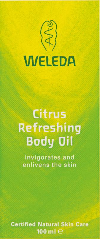 WELEDA body care body oil citrus refreshing 100ml