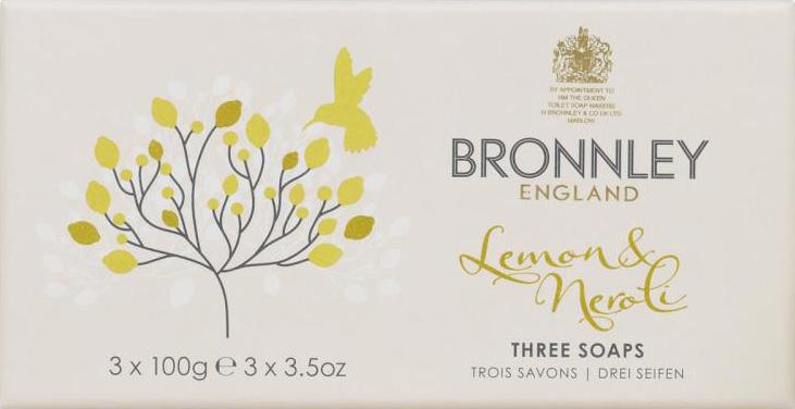BRONNLEY citrus collection soap lemon & neroli 100g