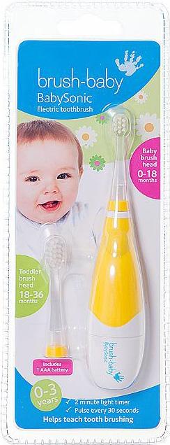 BRUSHBABY toothbrush electric BabySonic 0-3 years