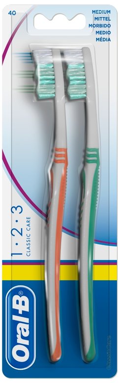 ORAL-B toothbrush manual classic care medium 40 2