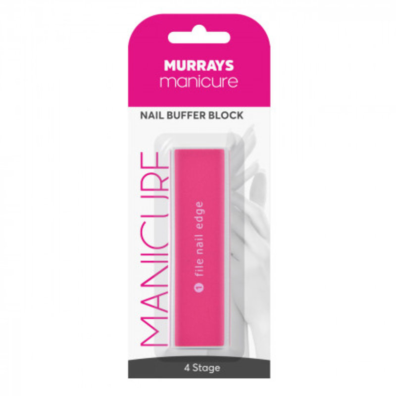 MURRAYS files & buffers 4 way nail buffer block