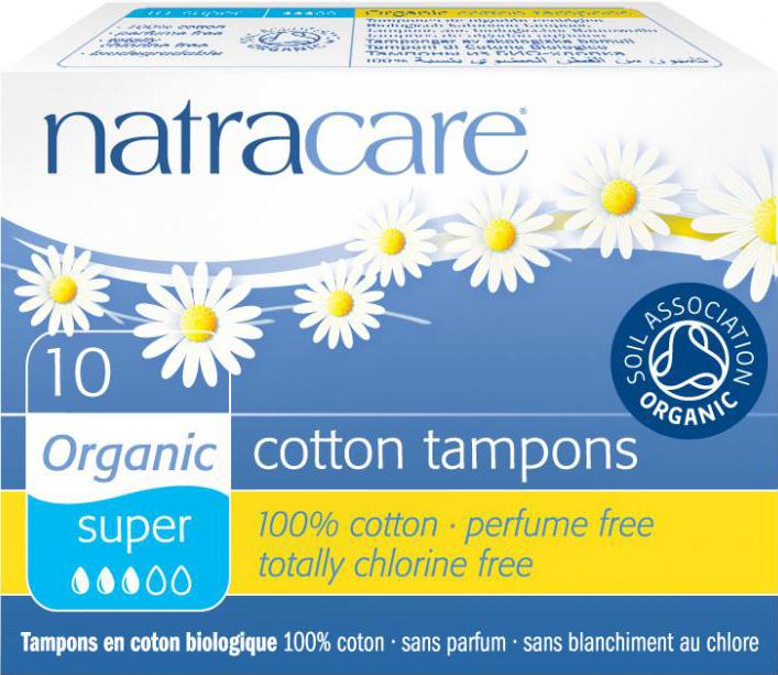 NATRACARE organic tampons super  10