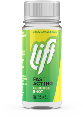LIFT GLUCOSE juice shot zesty lemon & lime 60ml