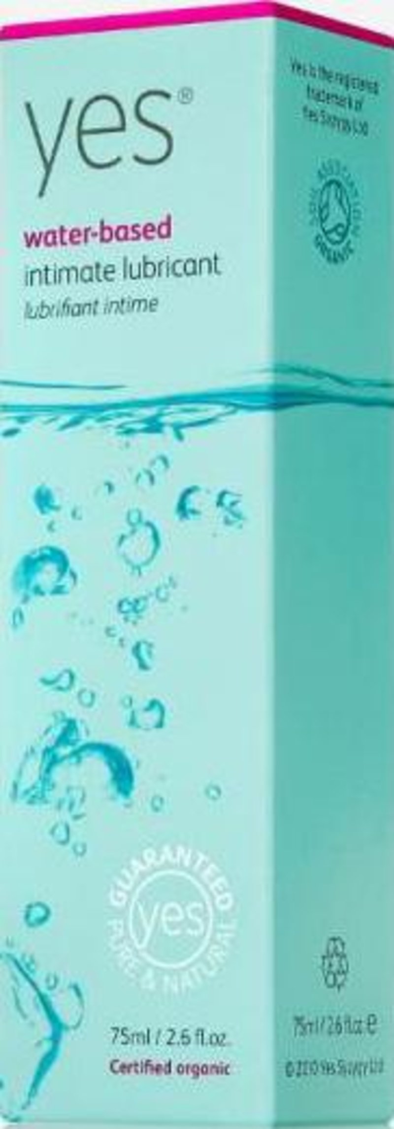 YES intimate lubricant water-based 75ml