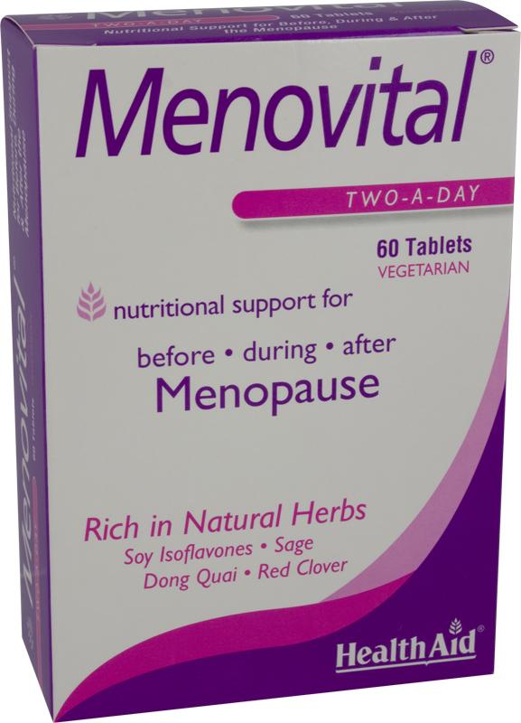 HEALTHAID lifestyle range tablets menovital  60