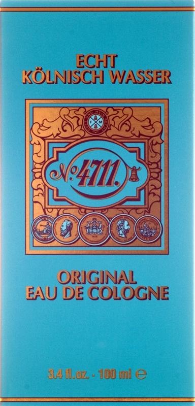 4711 eau de cologne bottle 100ml