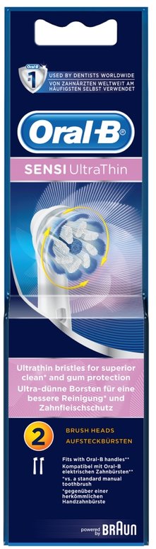 ORAL-B toothbrush replacement heads sensiclean  2