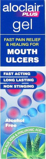 ALOCLAIR PLUS oral care gel a/f 8g