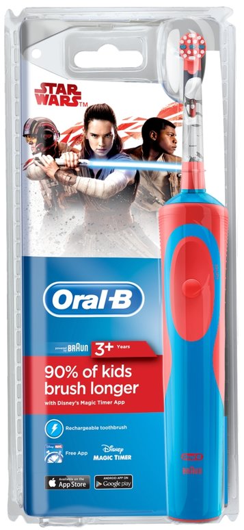 ORAL-B toothbrush kids electric star wars