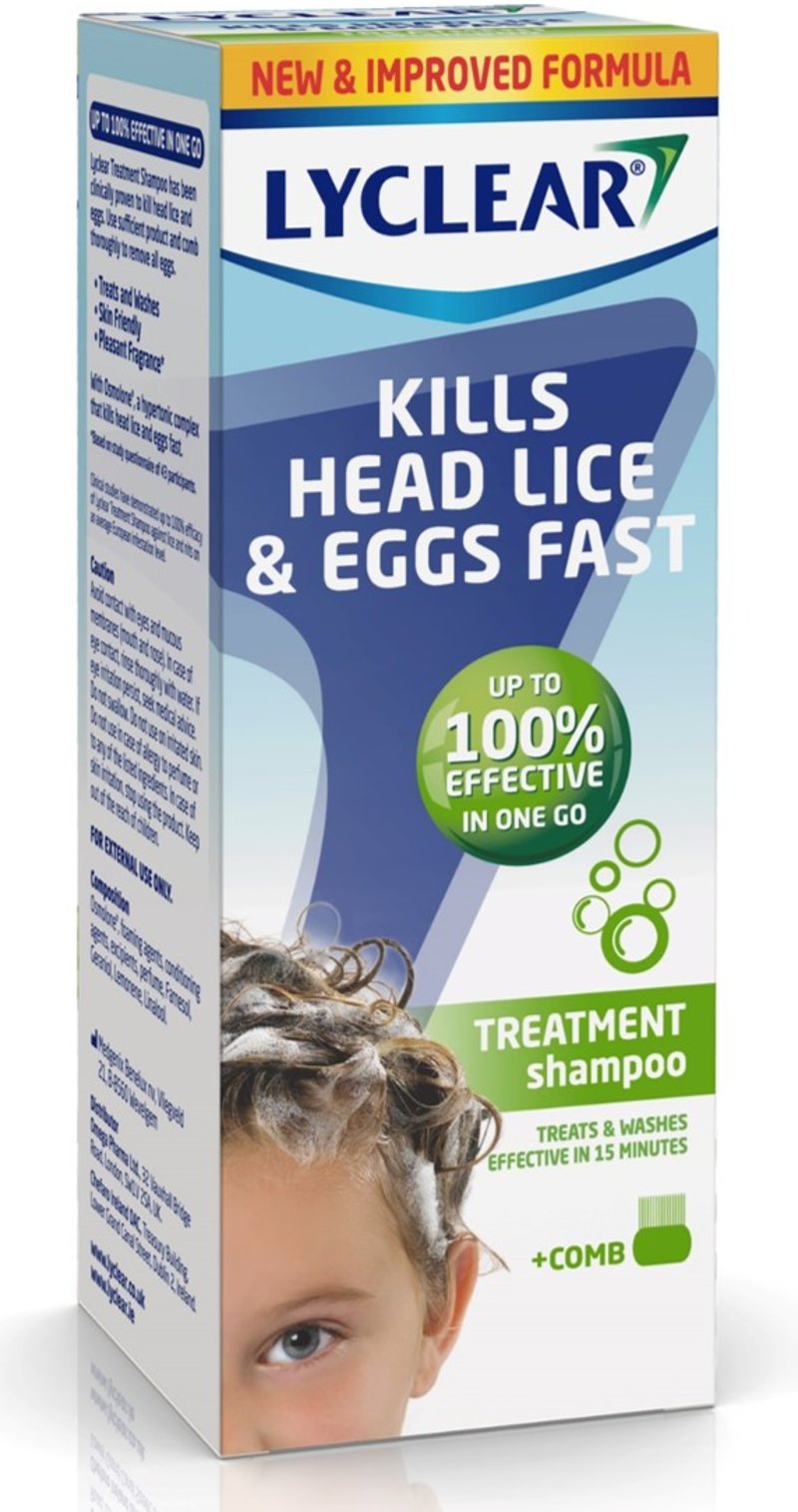 LYCLEAR shampoo & comb 200ml