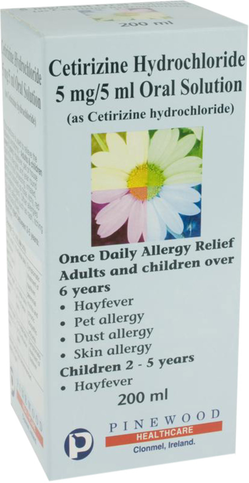 Cetirizine Hydrochloride oral solution s/f 1mg/ml 200ml