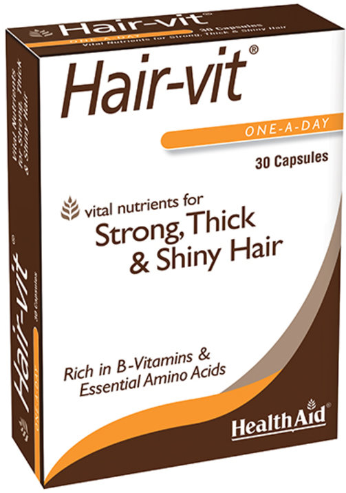 HEALTHAID lifestyle range capsules hair-vit  30