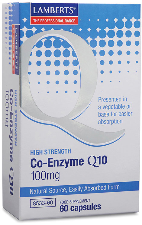 LAMBERTS nutrients capsules co-enzyme Q10 100mg  60