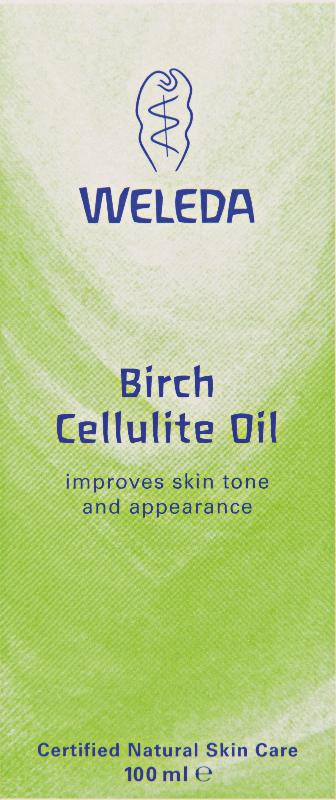 WELEDA body care body oil birch cellulite 100ml