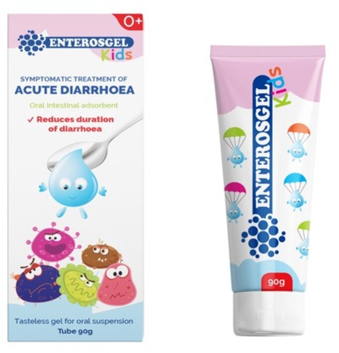 ENTEROSGEL gastrointestinal adsorbent gel for kids 90g