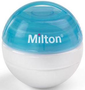 MILTON 2 mini portable soother steriliser blue