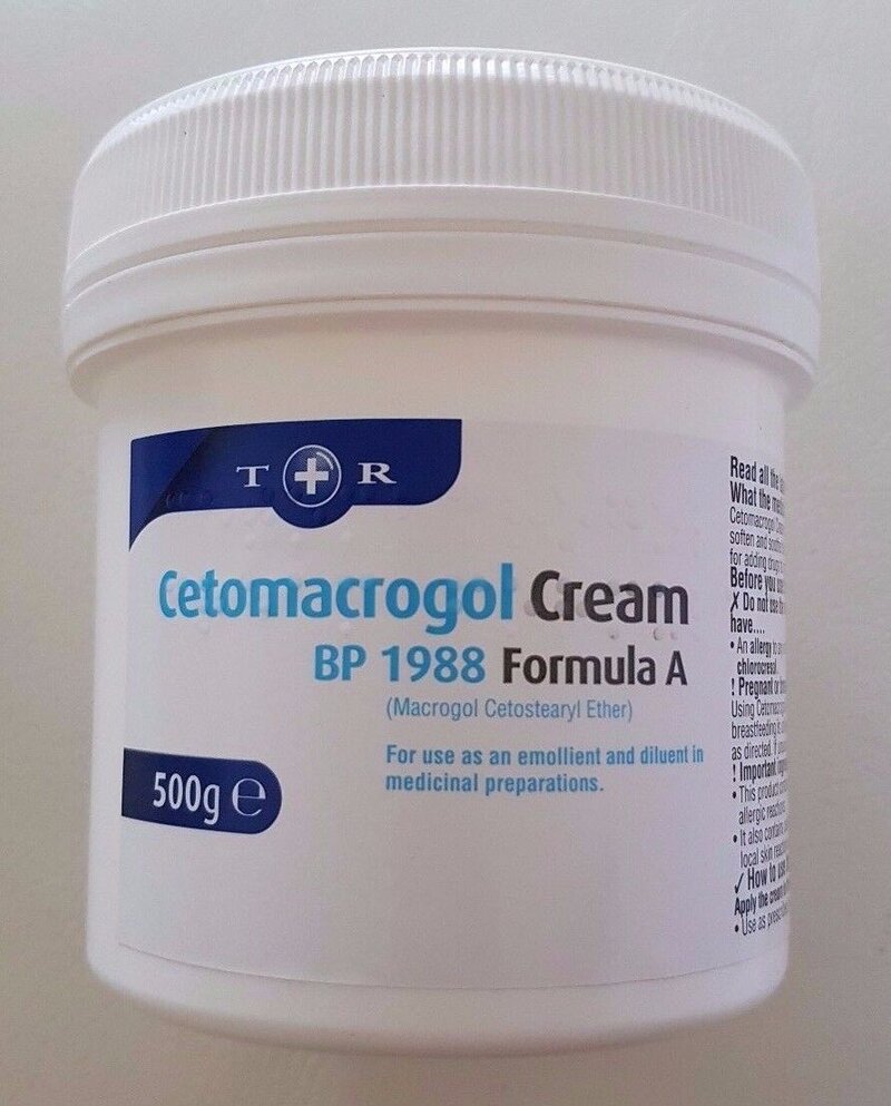 Cetomacrogol Formula A cream 500g