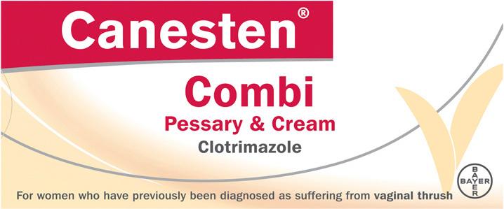 CANESTEN COMBI pessary & external cream (GSL) 500mg/2% 10g
