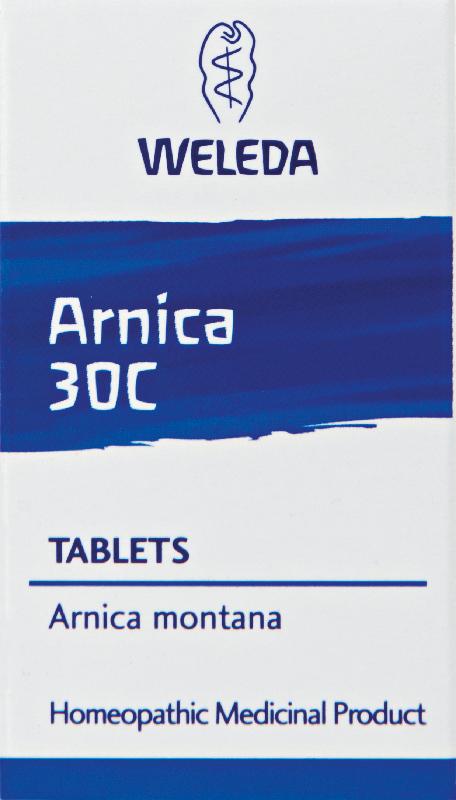 WELEDA health care homeopathic remedies tablets arnica 30c  125