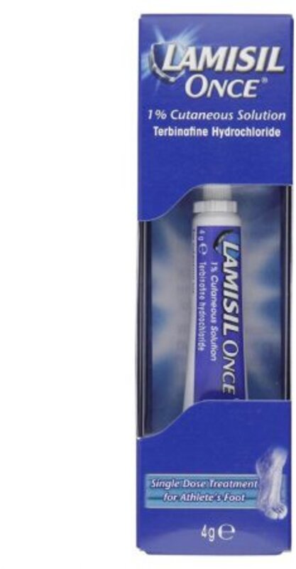 LAMISIL ONCE cutaneous solution 1% 4g