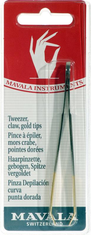 Mavala Claw/Tong Tweezer Gold Plated Tip