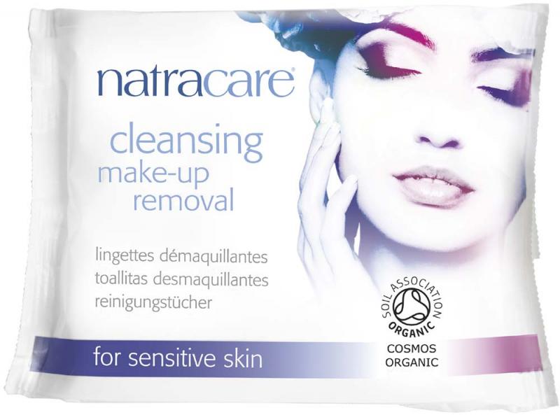 NATRACARE wipes cleansing make-up removal  20