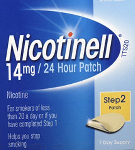 NICOTINELL TTS 20 patches & patient support material 14mg/24hr  7