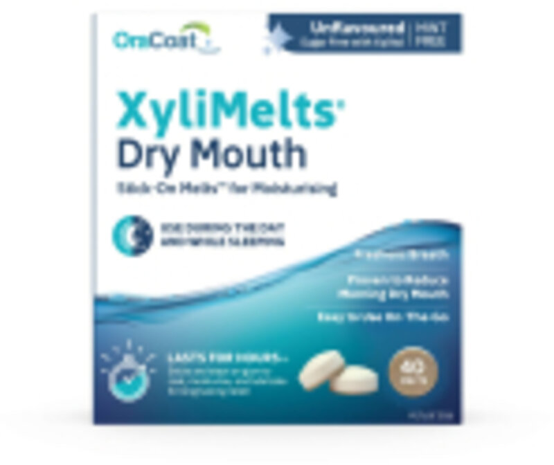 XYLIMELTS discs for dry mouth unflavoured  40