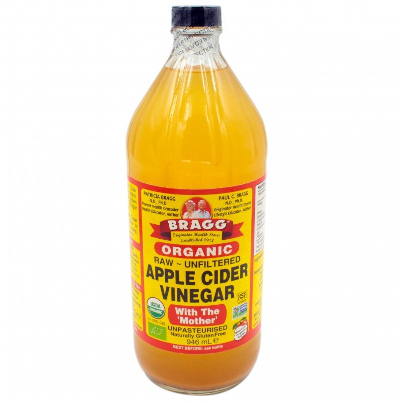 BRAGG LIVE FOOD organic apple cider vinegar with the mother 946ml