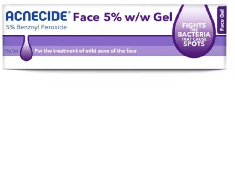 ACNECIDE face spot treatment gel 5% 15g