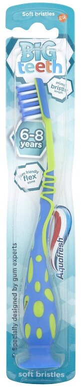 AQUAFRESH toothbrushes childrens big teeth