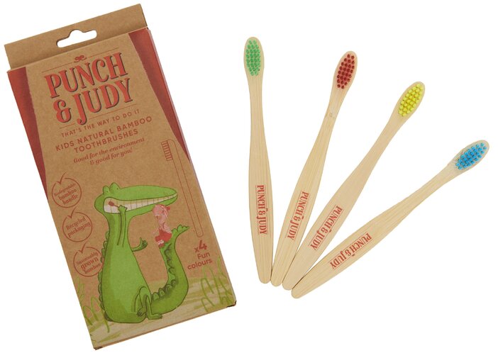 PUNCH AND JUDY natural bamboo toothbrushes  4