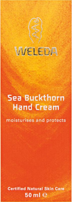 WELEDA body care hand cream sea buckthorn 50ml