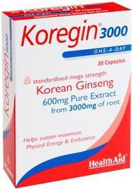 HEALTHAID herbal formula capsules koregin 3000mg  30