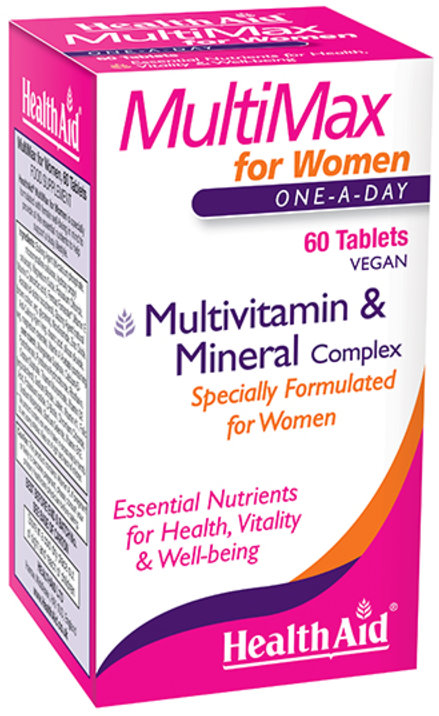 HEALTHAID lifestyle range tablets multimax for women  60