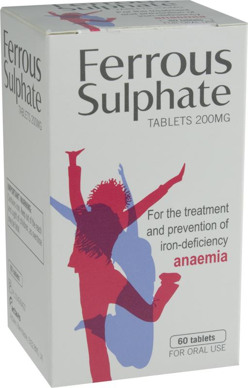 Ferrous Sulfate tablets 200mg 60