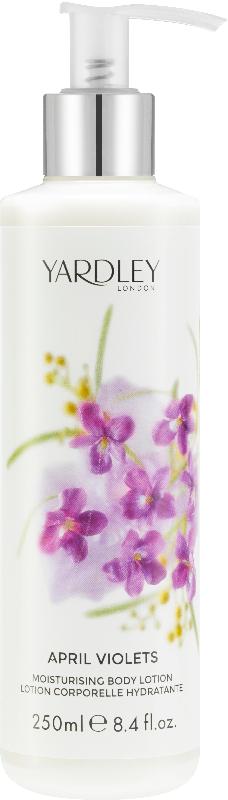 YARDLEY bath & body body lotion april violets 250ml