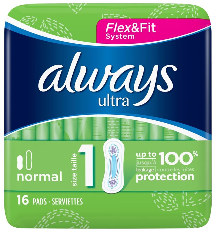 ALWAYS ULTRA sanitary towels pads normal  16