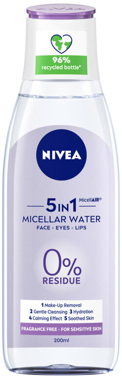 NIVEA VISAGE sensitive micellar water 200ml