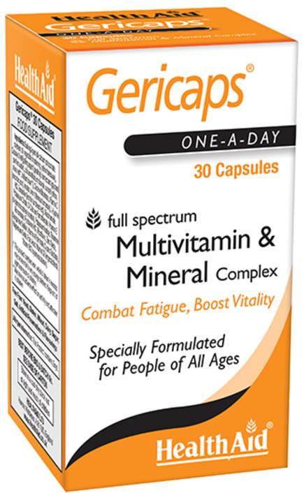 GERICAPS multivitamin & mineral capsules  30