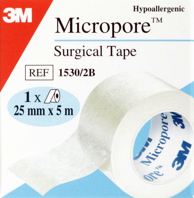 MICROPORE surgical tape 1.25cm x 5m