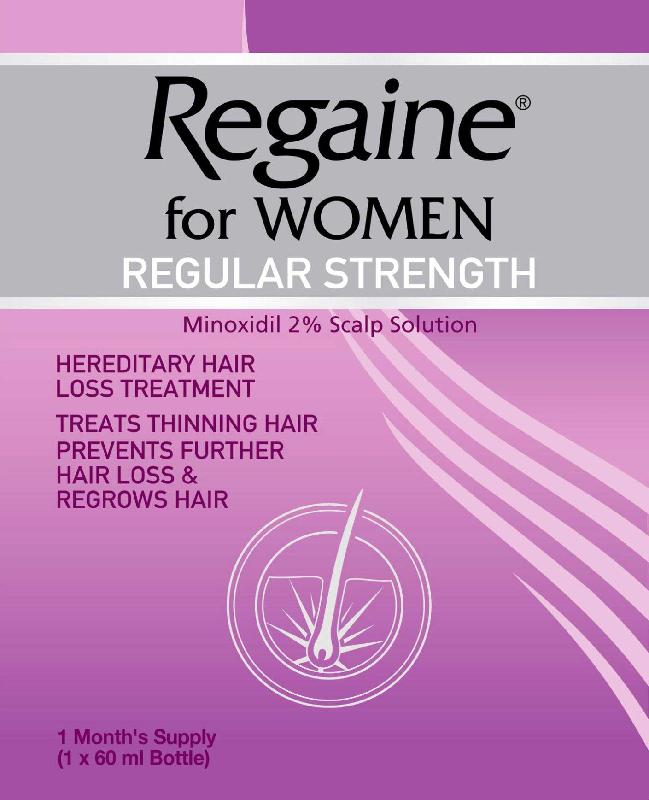 REGAINE topical solution 2% regular strength for women 2% 60ml