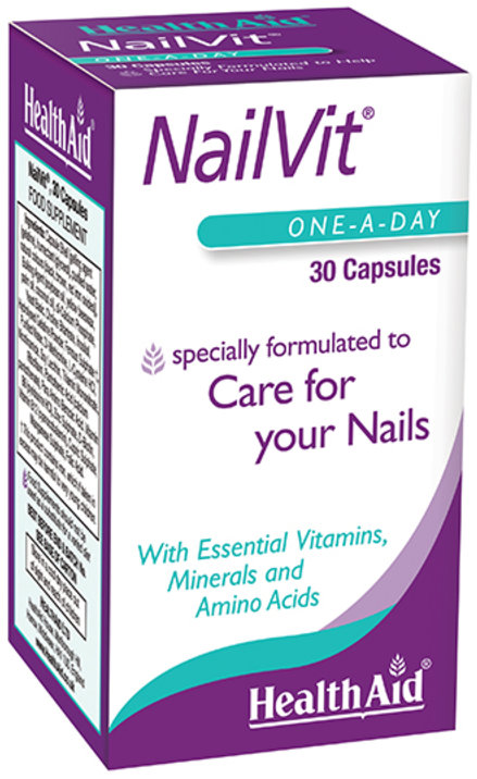 HEALTHAID lifestyle range capsules nail-vit  30